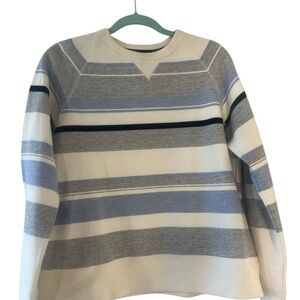 Pacer Men's Crewneck Sweater - Gray, Blue, and Cream Size M